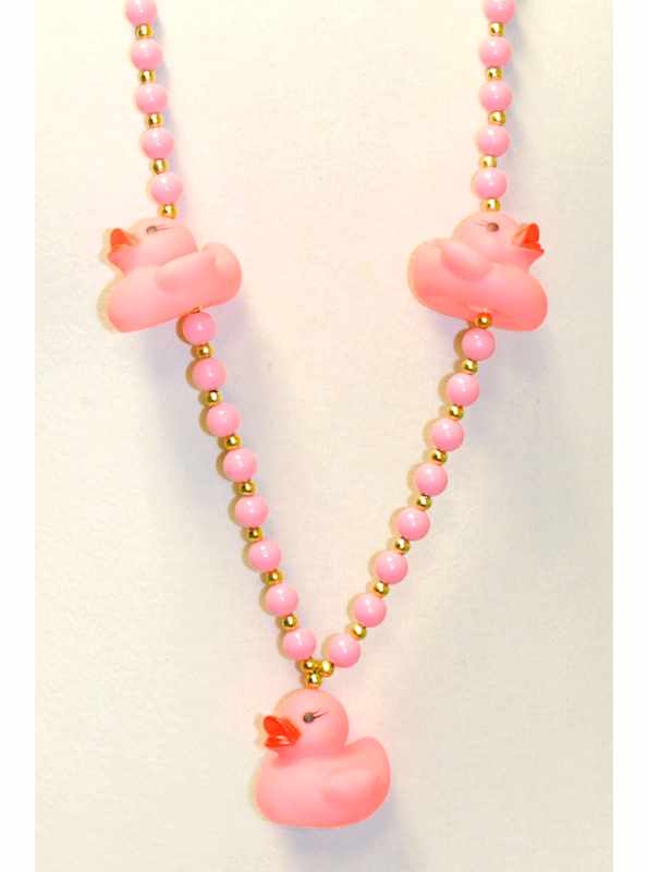 mardi gras duck beads