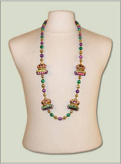 Mardi Gras Crown Beads From Beads By The Dozen 