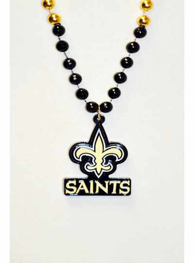 NFL New Orleans Saints Black and Gold Logo W/Saint