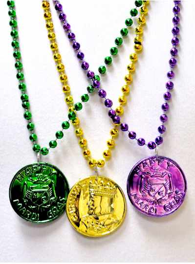 33" 7MM PGG With Doubloon Mardi Gras