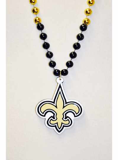 NFL New Orleans Saints Black, Gold and White Logo 