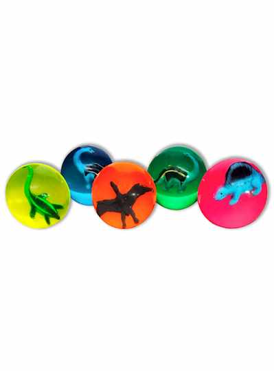 1.75" Dinosaur High Bounce Rubber Balls - DOZEN