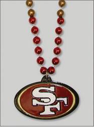 Official Licensed NFL Logo Beads from Beads by the Dozen, New Orleans