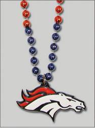 Official NFL Licensed Logo Necklaces from the Mardi Gras Pros!