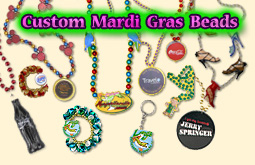 Custom Mardi Gras Beads 